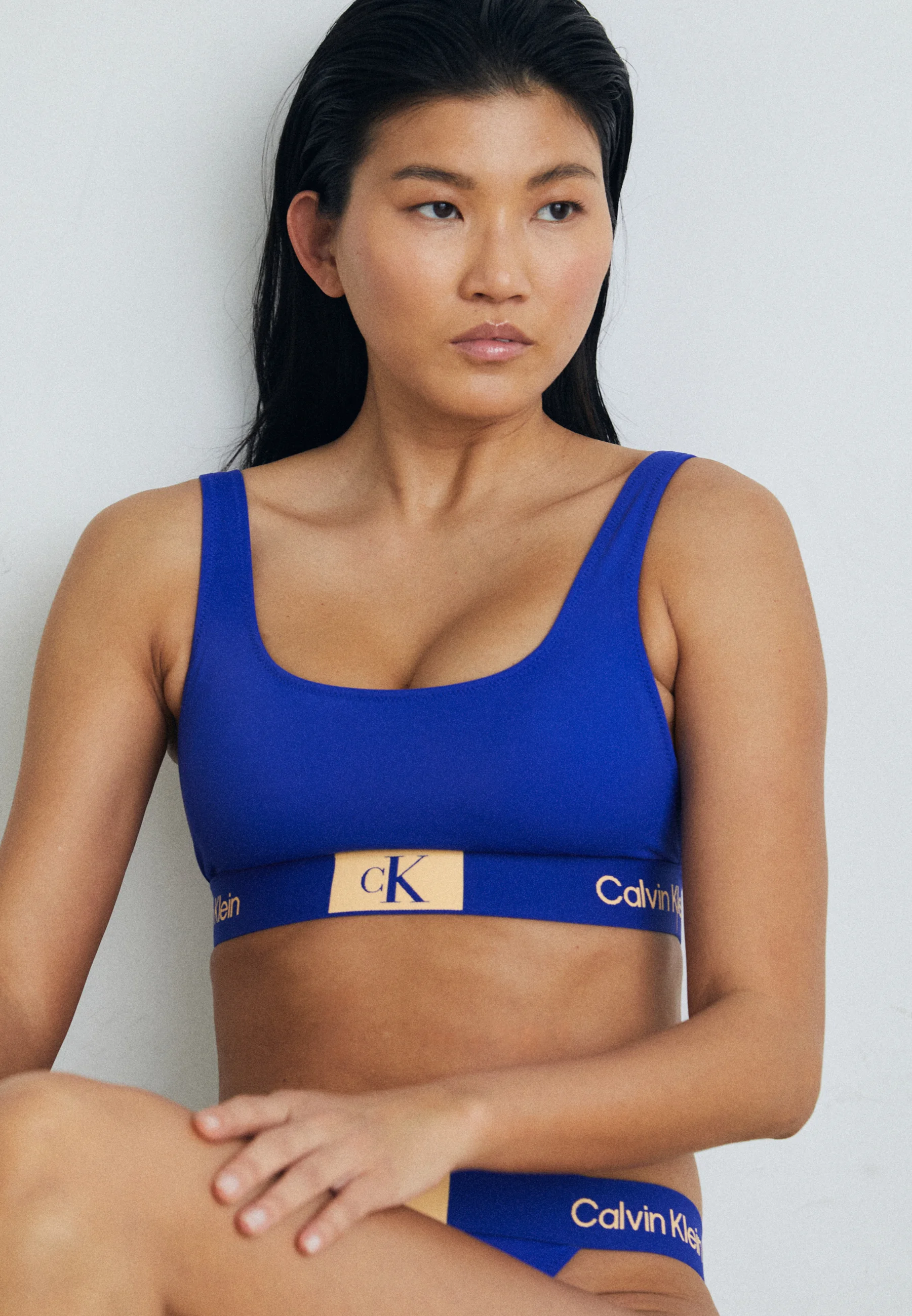 Calvin Klein Swimwear BRALETTE - Top de bikini