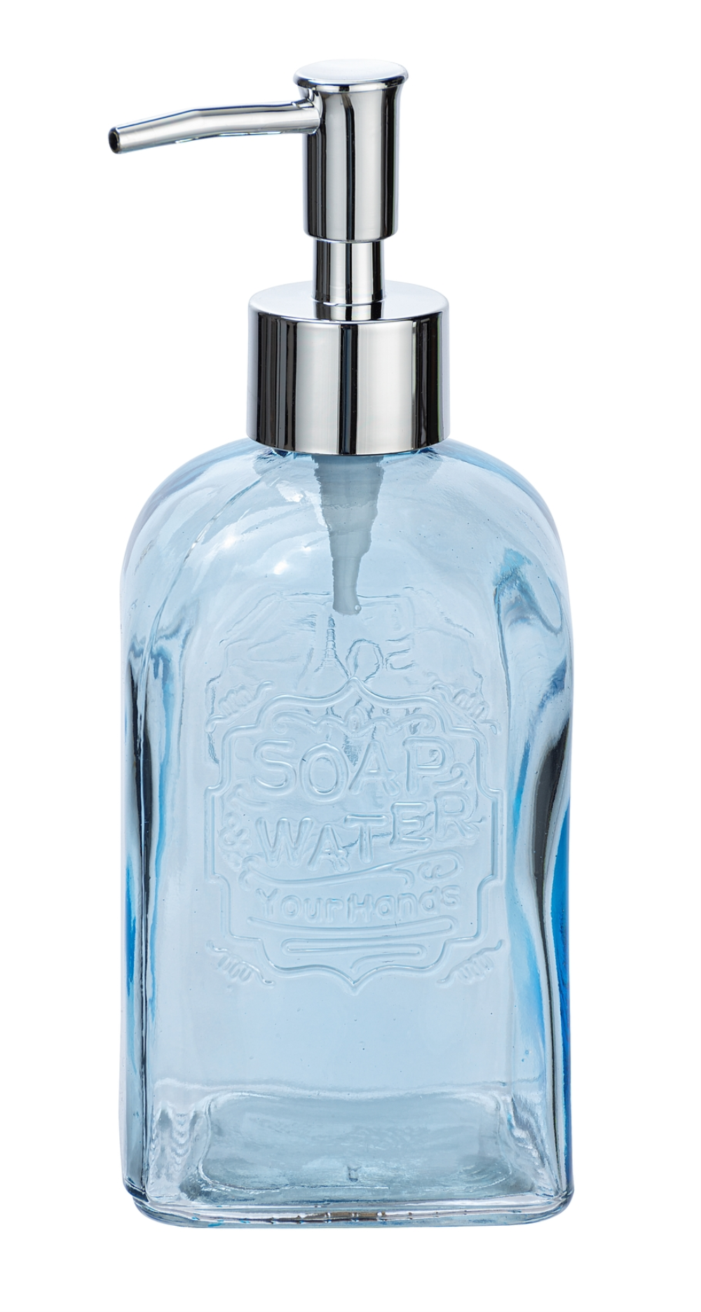Seifenspender 400 ml Vetro blau
