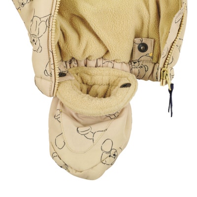 Schneeanzug, beige für Jungs