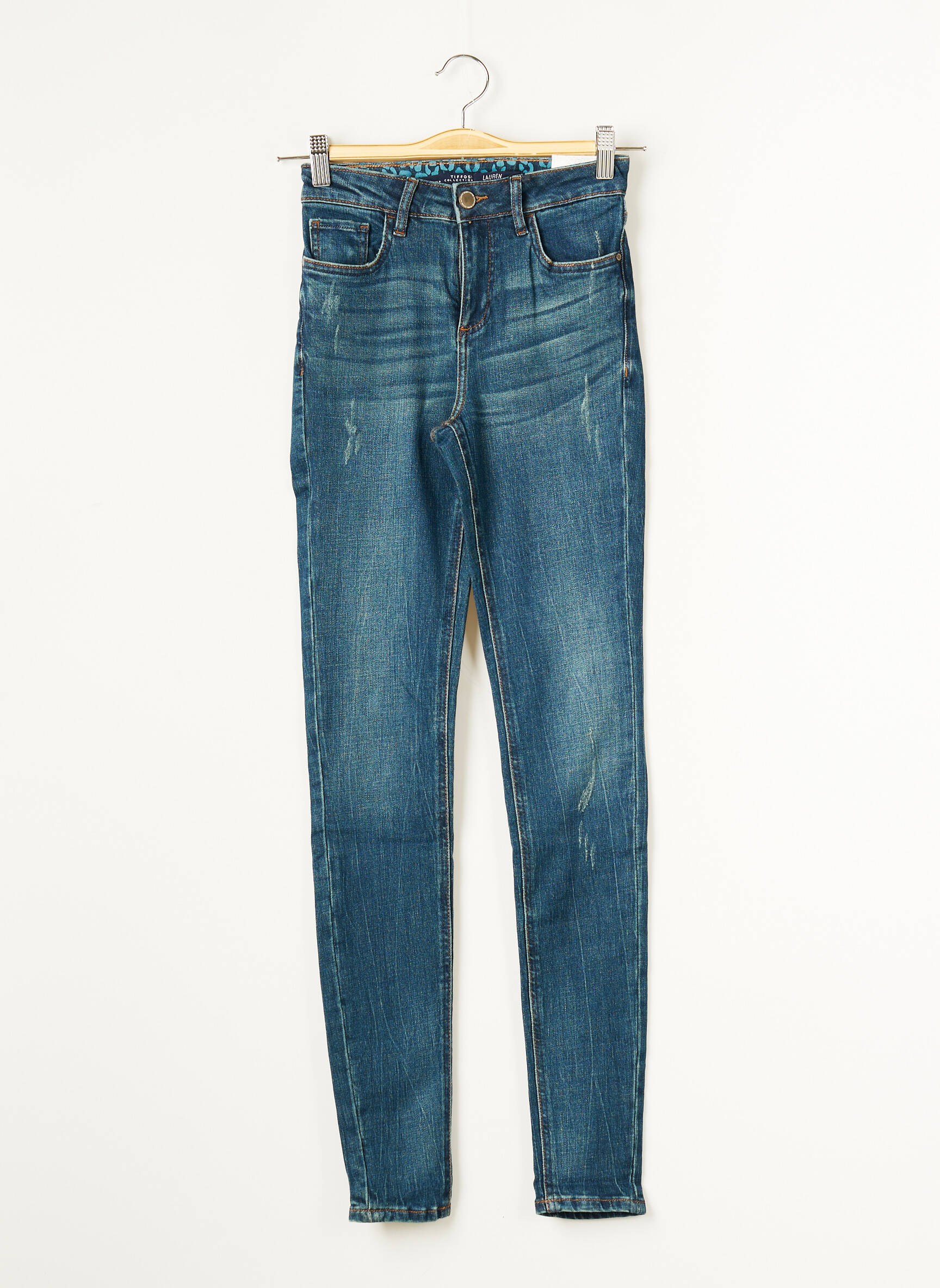 Tiffosi Jeans Skinny Femme couleur bleu