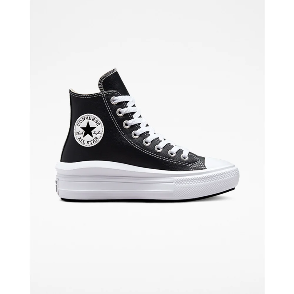 Converse Chuck Taylor All Star Move Platform High Leather A04294C / schwarz