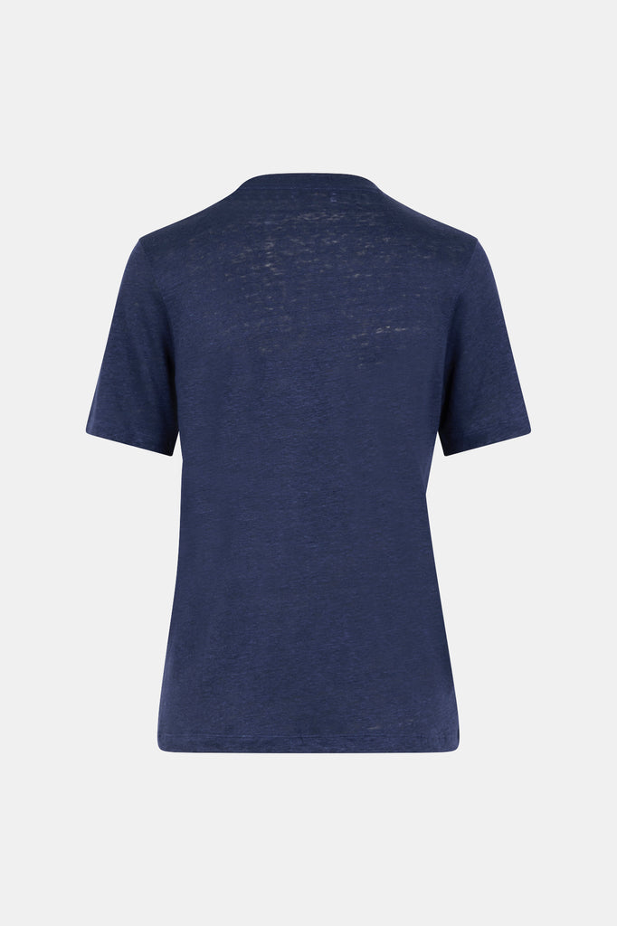 T-shirt V en lin Ima