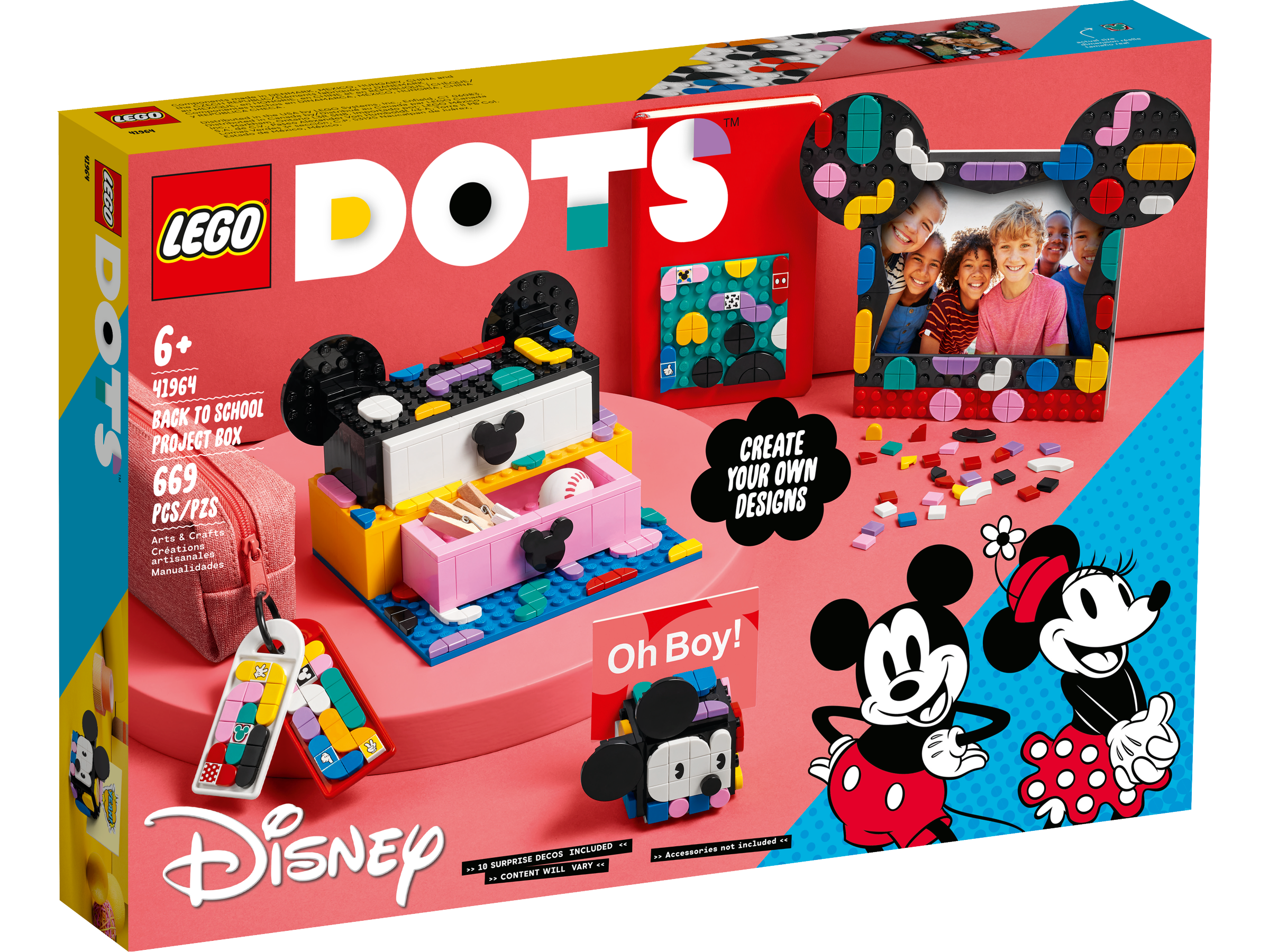 Micky & Minnie Kreativbox zum Schulanfang 41964