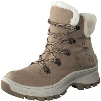 Rieker Schnürstiefelette in braun