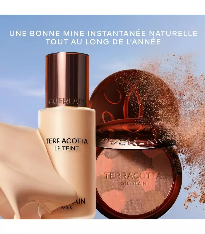 TERRACOTTA LIGHT La Poudre éclat bonne mine naturelle 96% d'ingrédients d'origine naturelle - Recharge