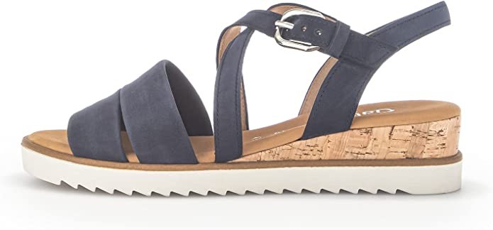 GABOR Riemchen Sandalen blau