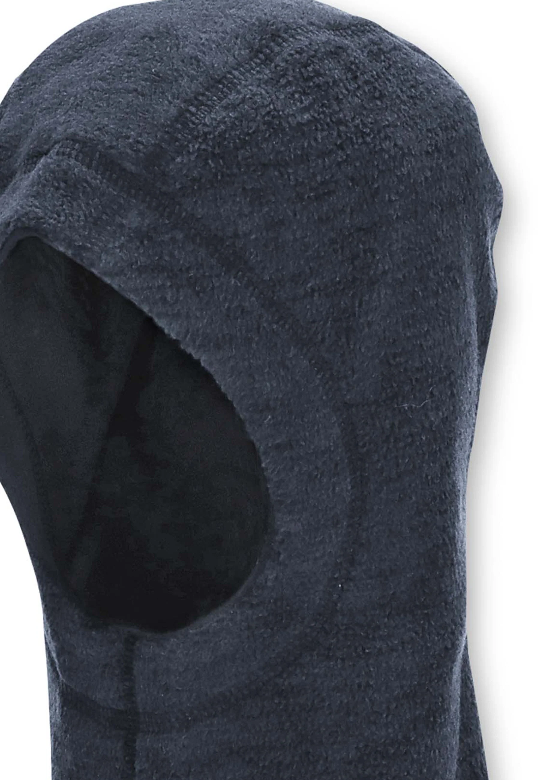 Schalmütze aus Microfleece melange (recycelt)