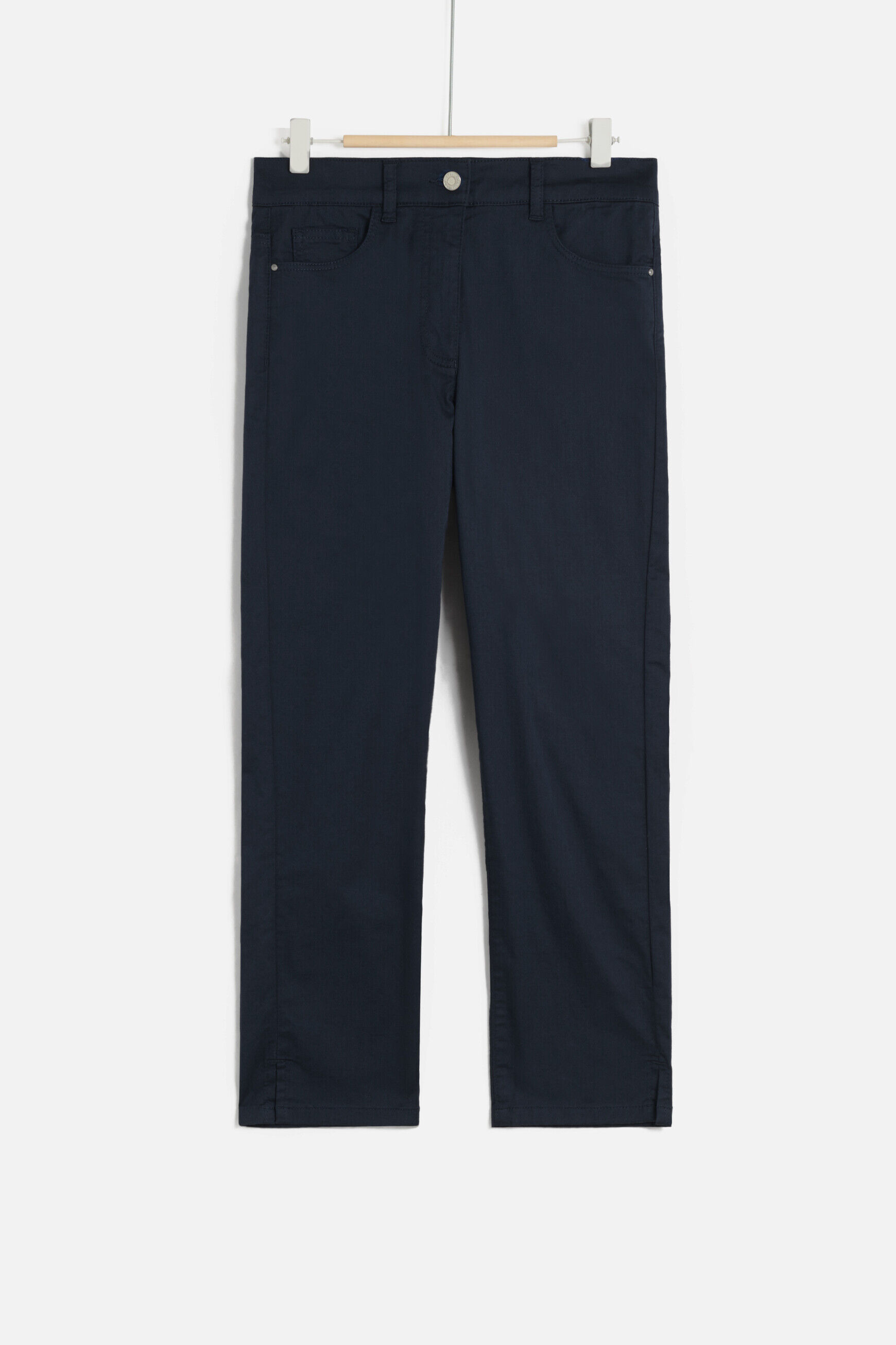 pantacourt mason bleu marine femme