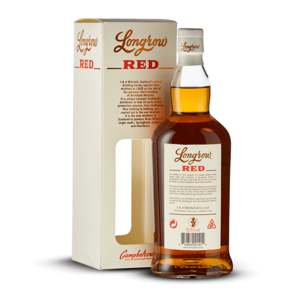 Longrow Red 10 ans Malbec 52,5%