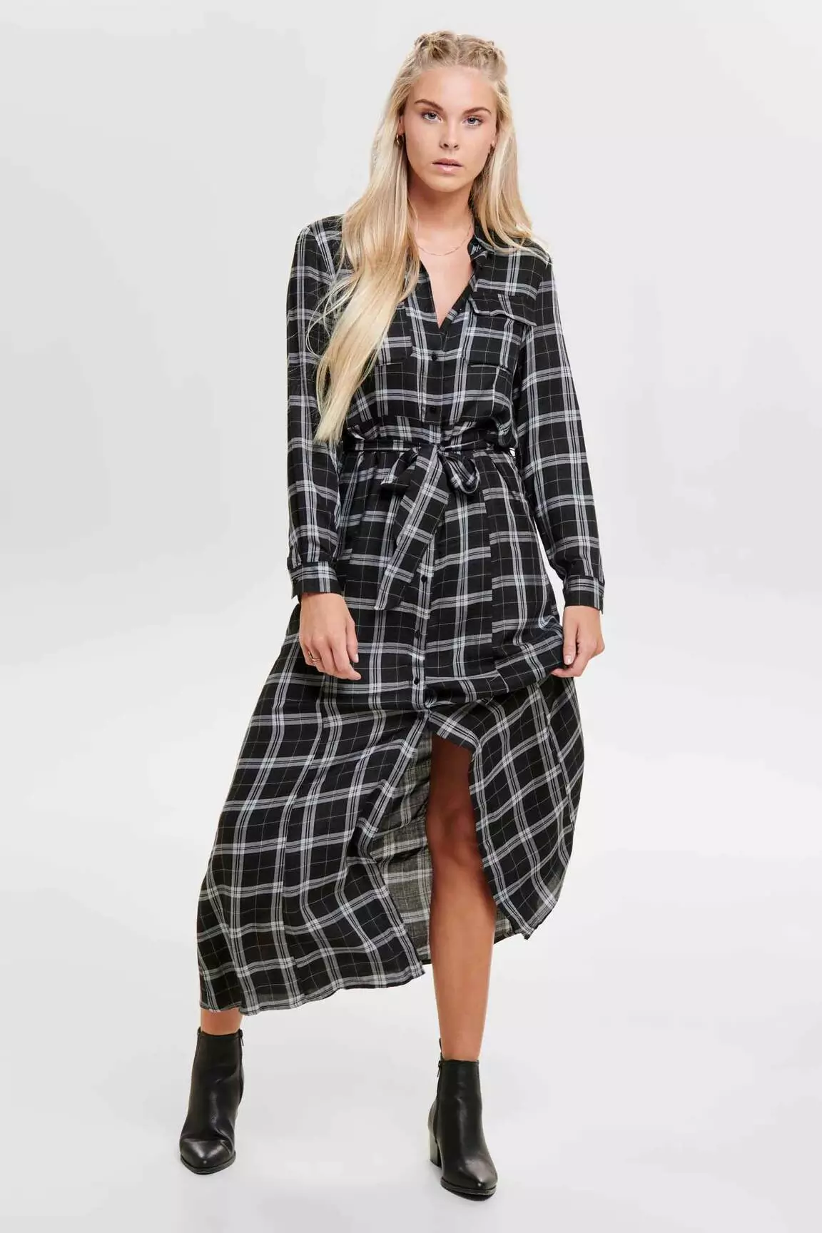 Only Robes Longues Femme couleur noir