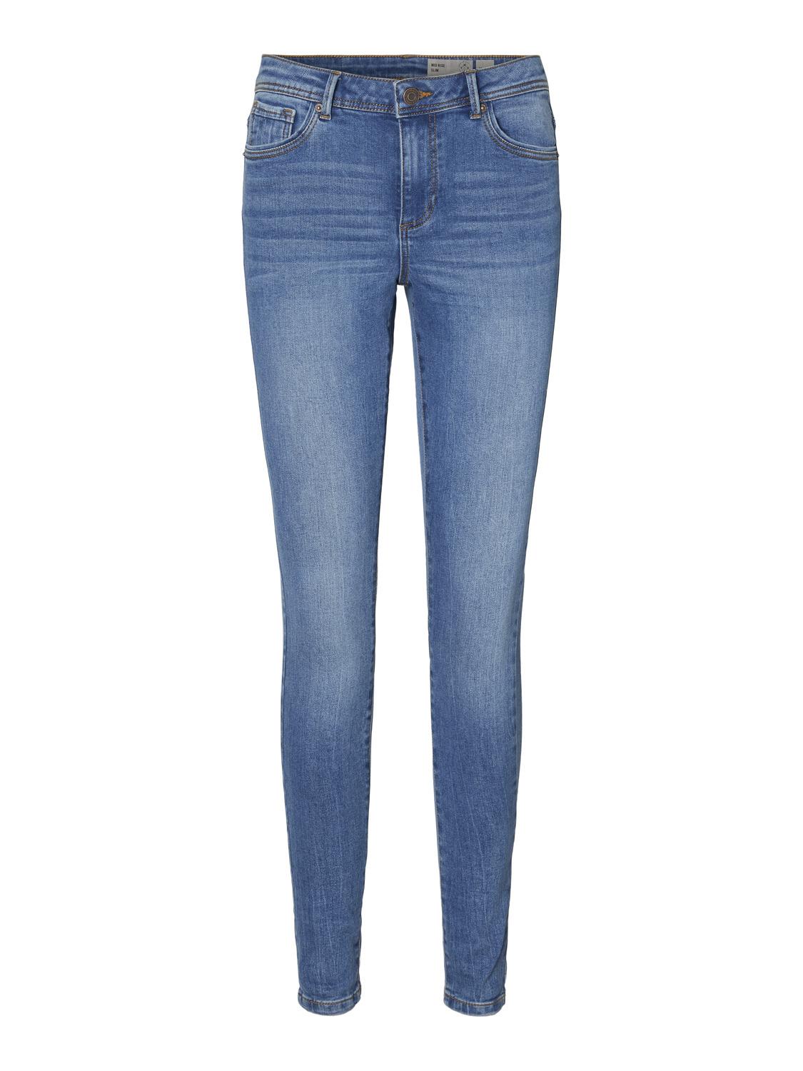 VMTANYA Mid Rise Skinny Fit Jeans
