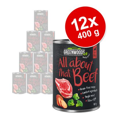 Sparpaket Greenwoods Adult 12 x 400 g
