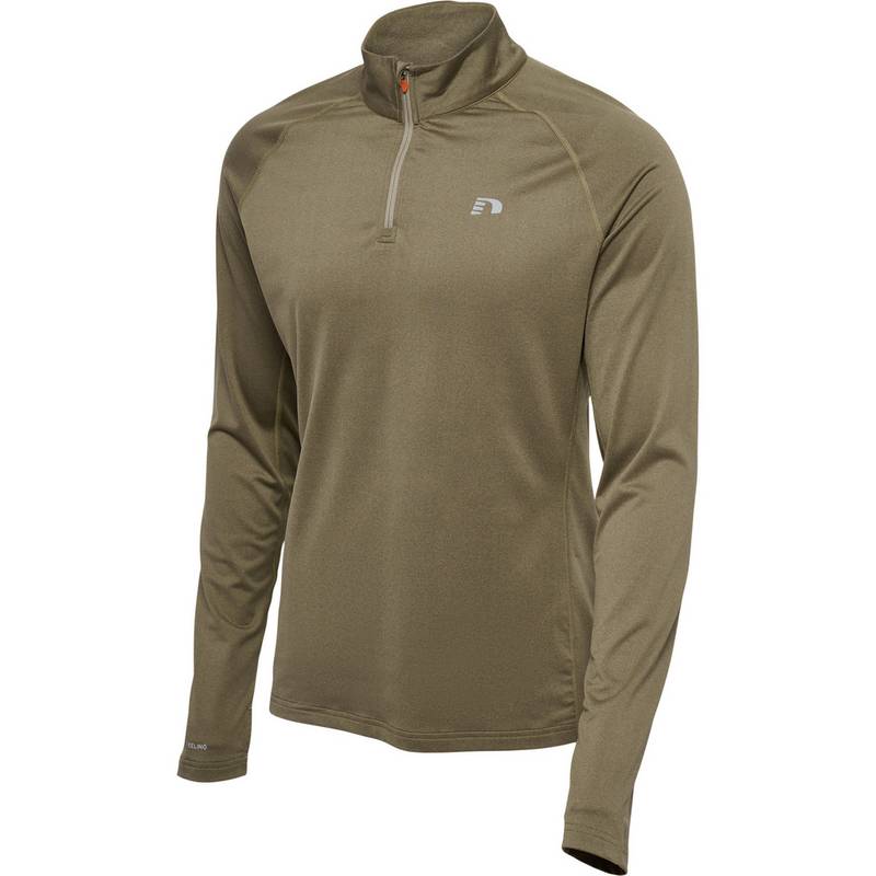 Newline MEN 1/2 ZIP L/S T-Shirt Herren