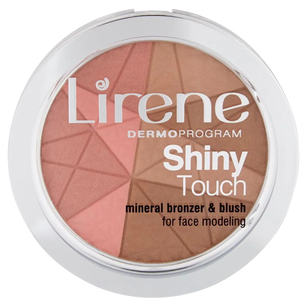 Lirene Shiny Touch mineralinis bronzantas su skaistalais