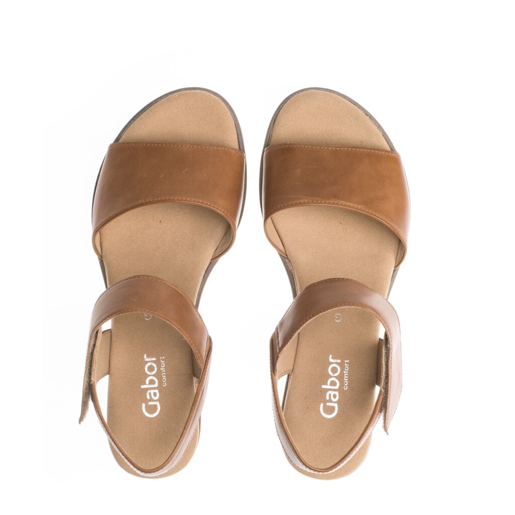 Gabor comfort Keilsandalette braun