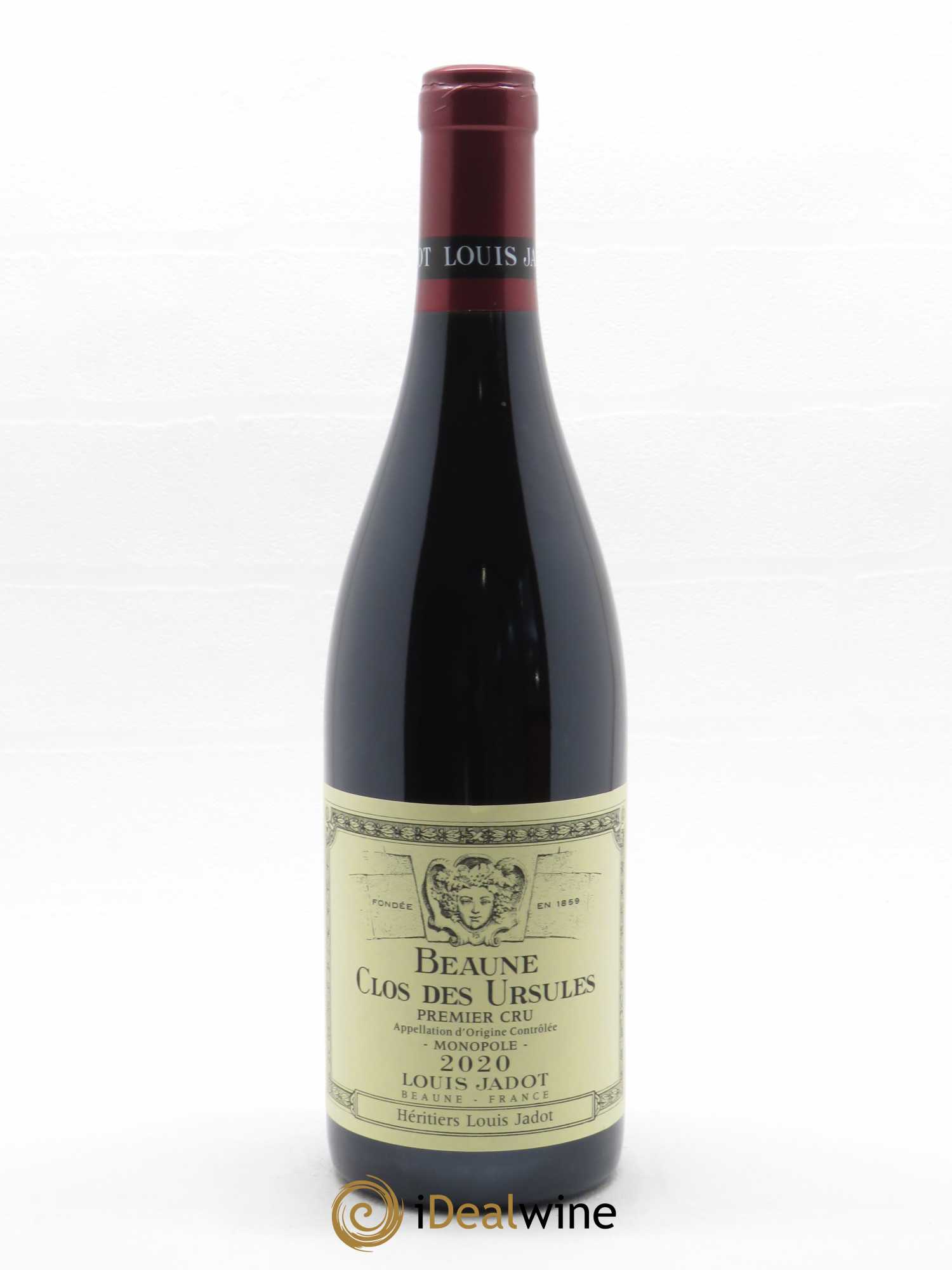 Beaune 1er Cru Clos des Ursules Héritiers Louis Jadot (Domaine des) - Louis Jadot  2020 - Lot de 1 Bouteille