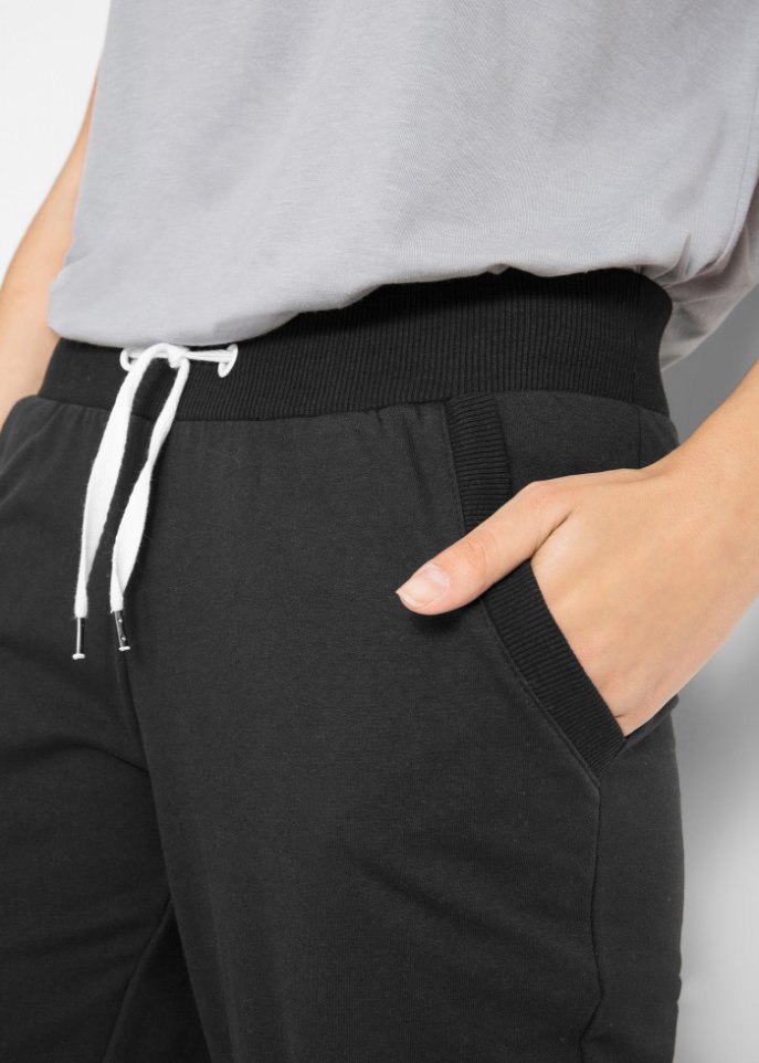 Sweathose mit Streifen