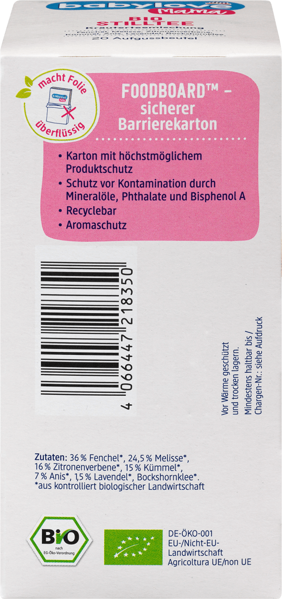Stilltee Kräutermischung (20 Beutel), 40 g
