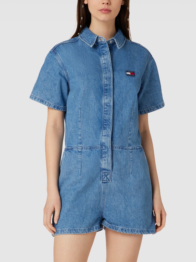 Playsuit in Denim-Optik Modell 'BADGE DENIM PLAYSUIT' in jeans