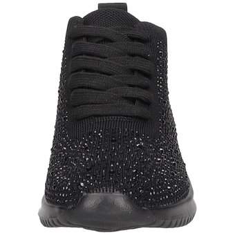 Barbarella Schnürsneaker in schwarz