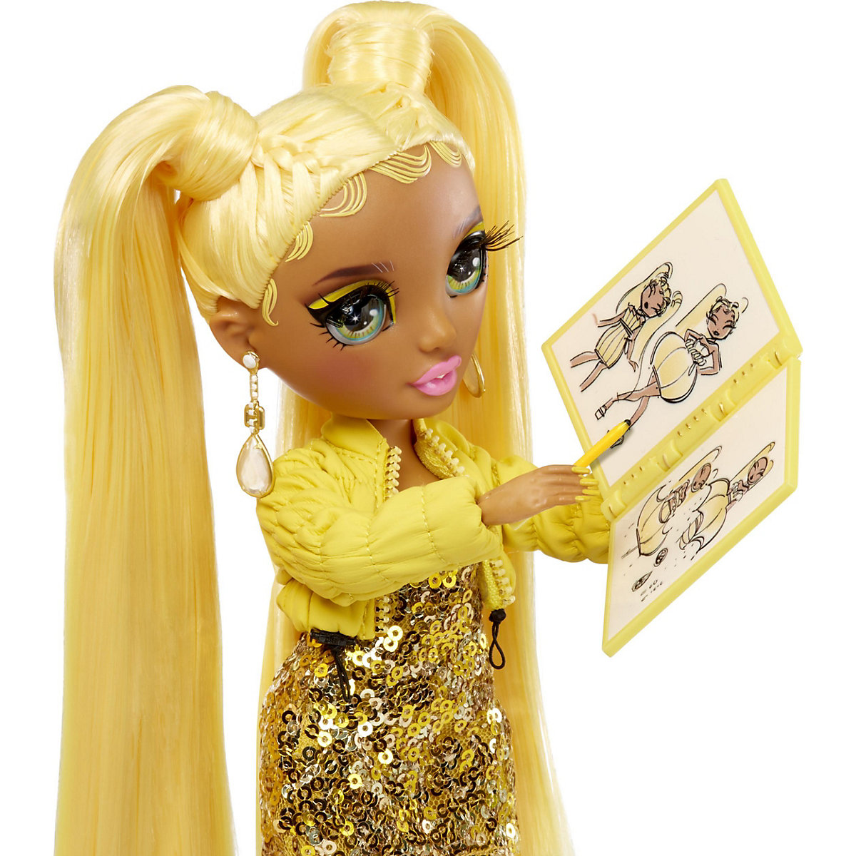 Rainbow High Fantastic Fashion Doll- Sunny (yellow)