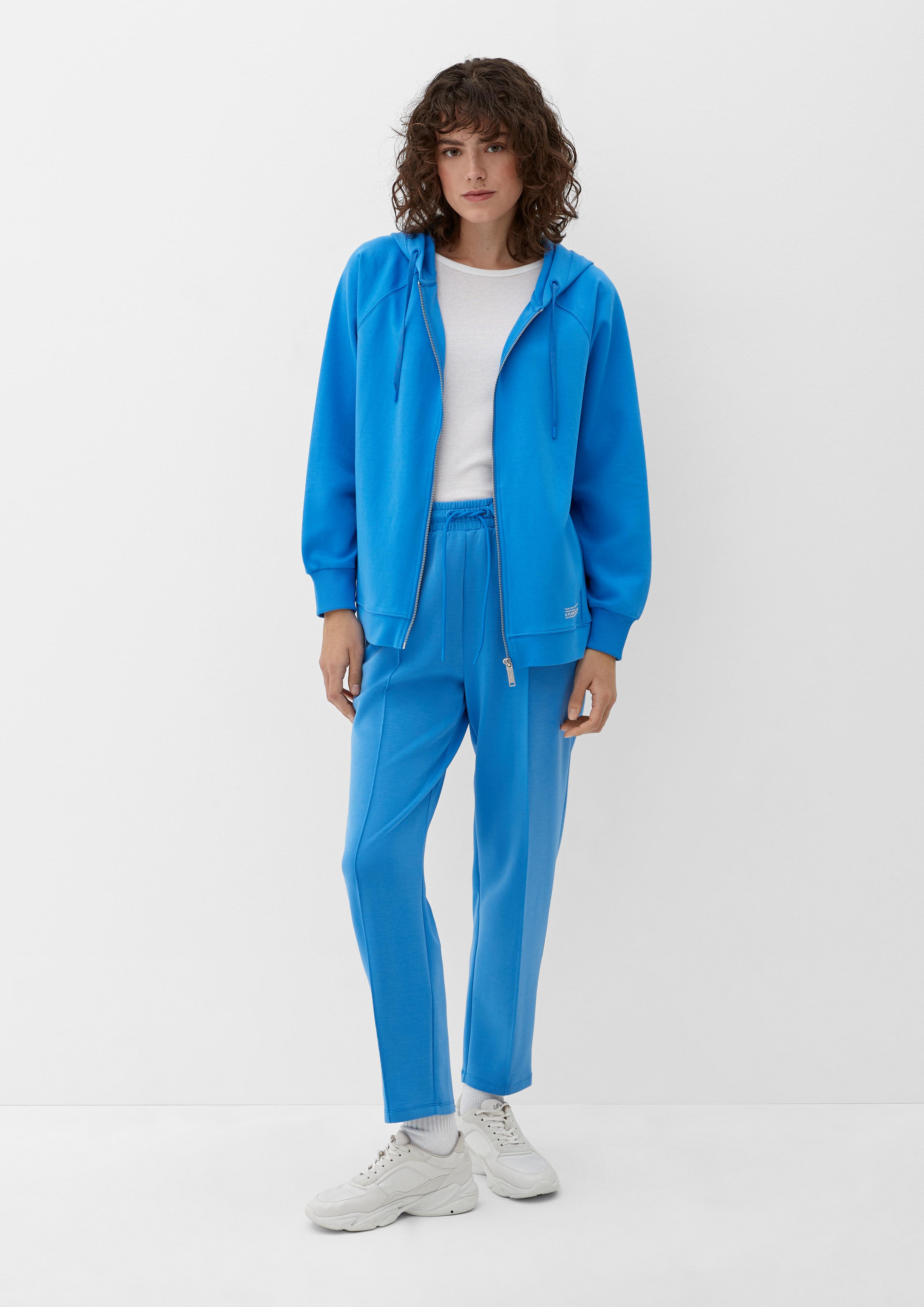 Kapuzen-Sweatjacke mit Backprint  2126255-5547