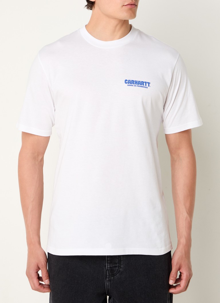 Carhartt WIP  Trade T-shirt van biologisch katoen met logo- en backprint