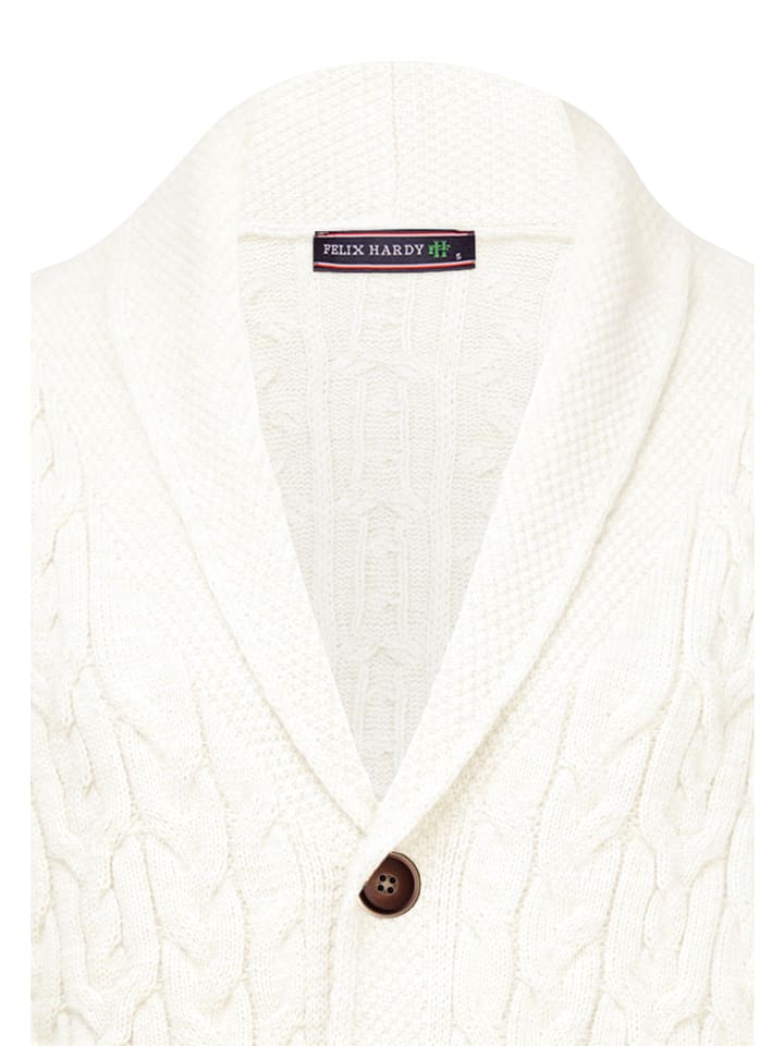 Felix Hardy Strickjacke in ECRU günstig kaufen