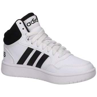 adidas Hoops 3.0 Mid K in weiß