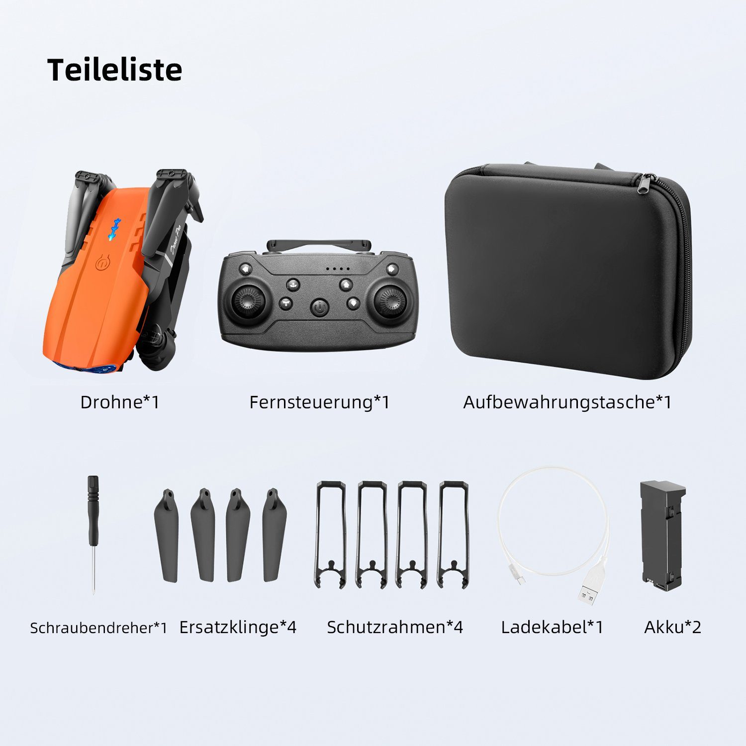 PENGBU RC RC Drone für Erwachsene und Kinder, mit Kamera 4k HD 1080P Drohne (1920*1080, SET, set, 24-30 Mins Lange Flugzeit, Faltbare und tragbare Drohn)