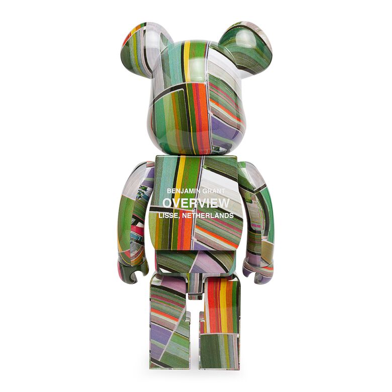 Medicom Bearbrick Benjamin Grant Overview Lisse 1000% multicolor