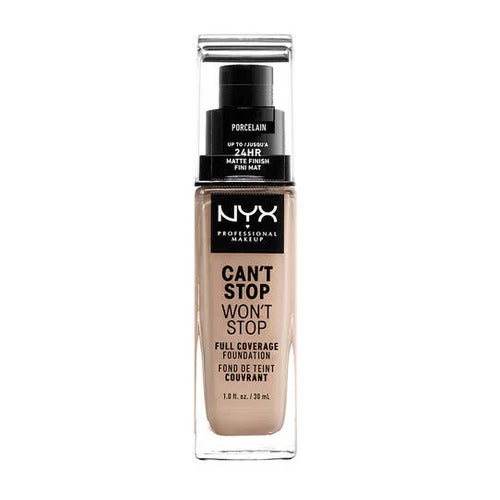 NYX Professional Makeup Can't Stop Won't Stop Full Coverage Foundation, мушкатни орашчић 30 мл
