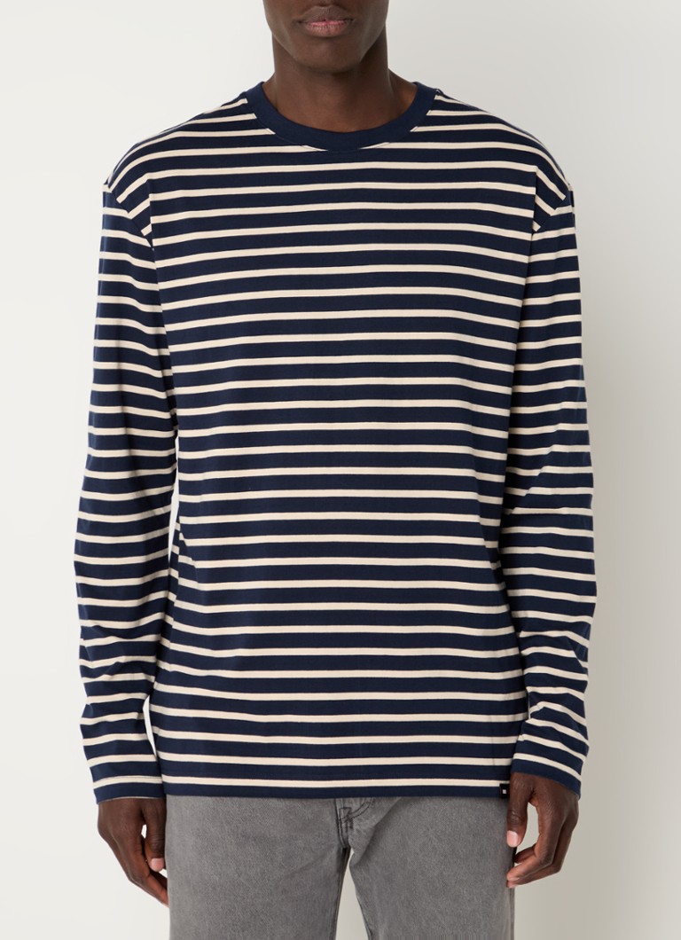 Camisa de manga comprida Tommy Hilfiger com estampa listrada