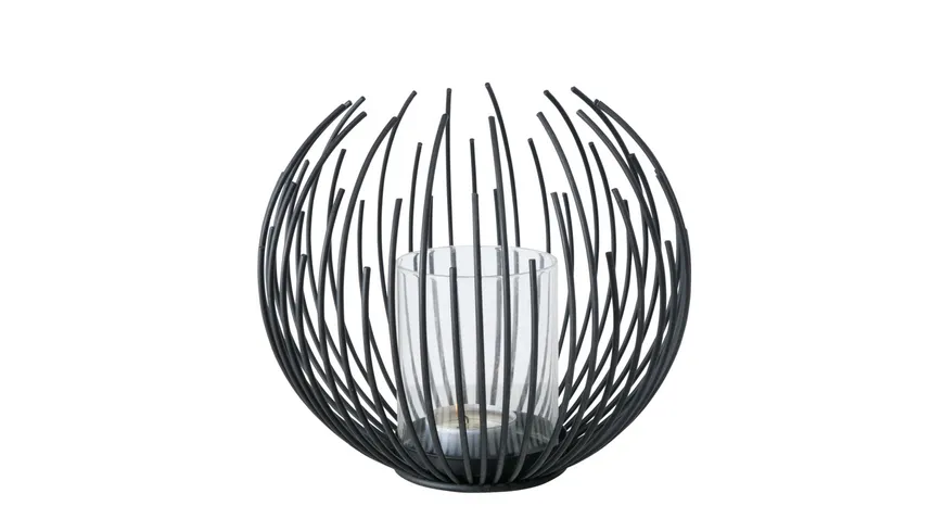 Boltze Windlicht Cylon schwarz
