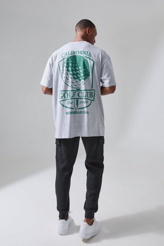 Oversize Man Active Golf Club T-Shirt