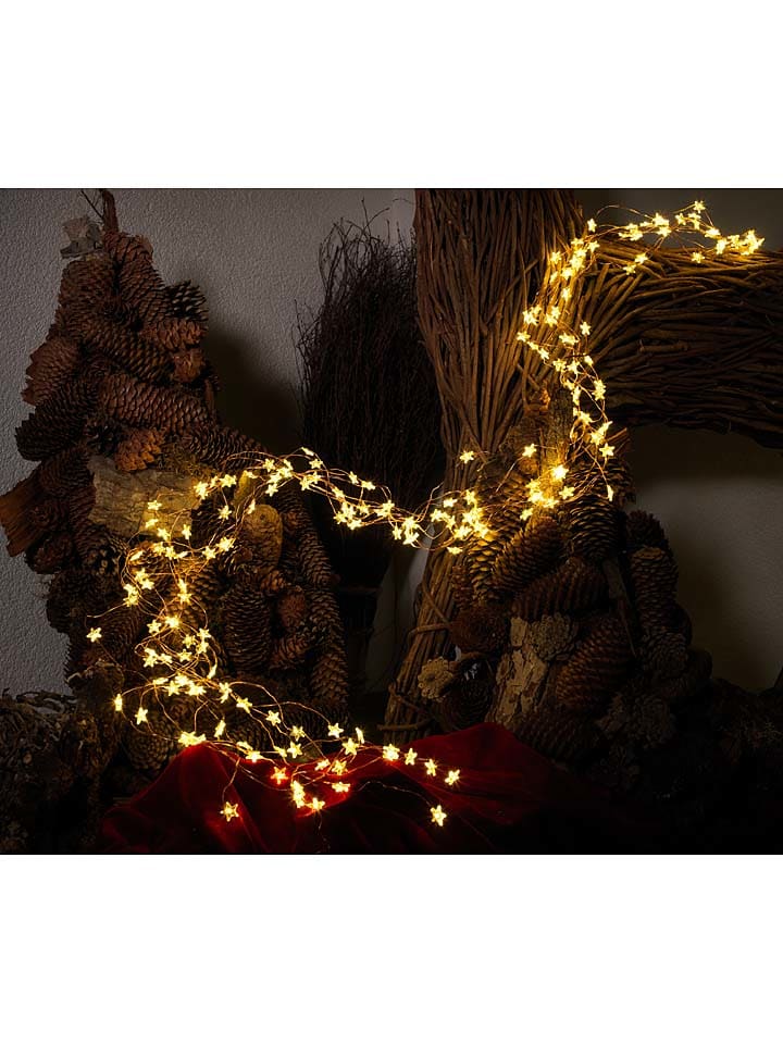Konstsmide LED-Lichterkette ''Sternenlametta'' in Warmweiß günstig kaufen onesize