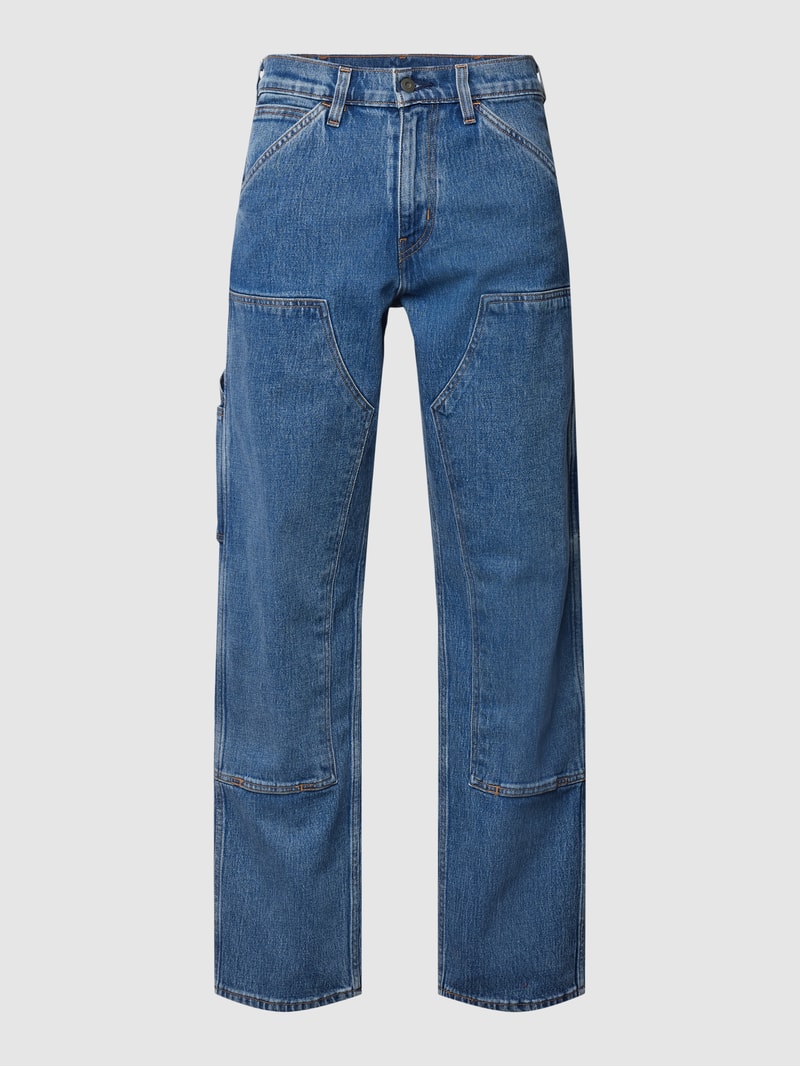 Jeans mit 5-Pocket-Design in jeans