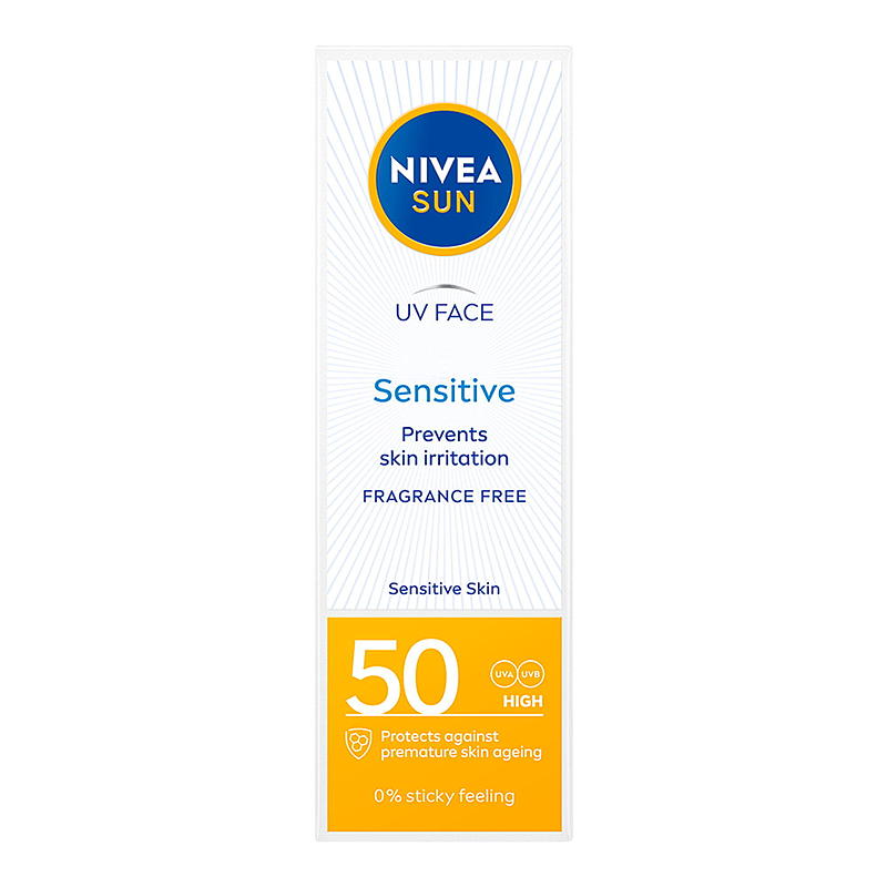 Nivea Solkrem 50 ml Face sensitive Nivea SPF50
