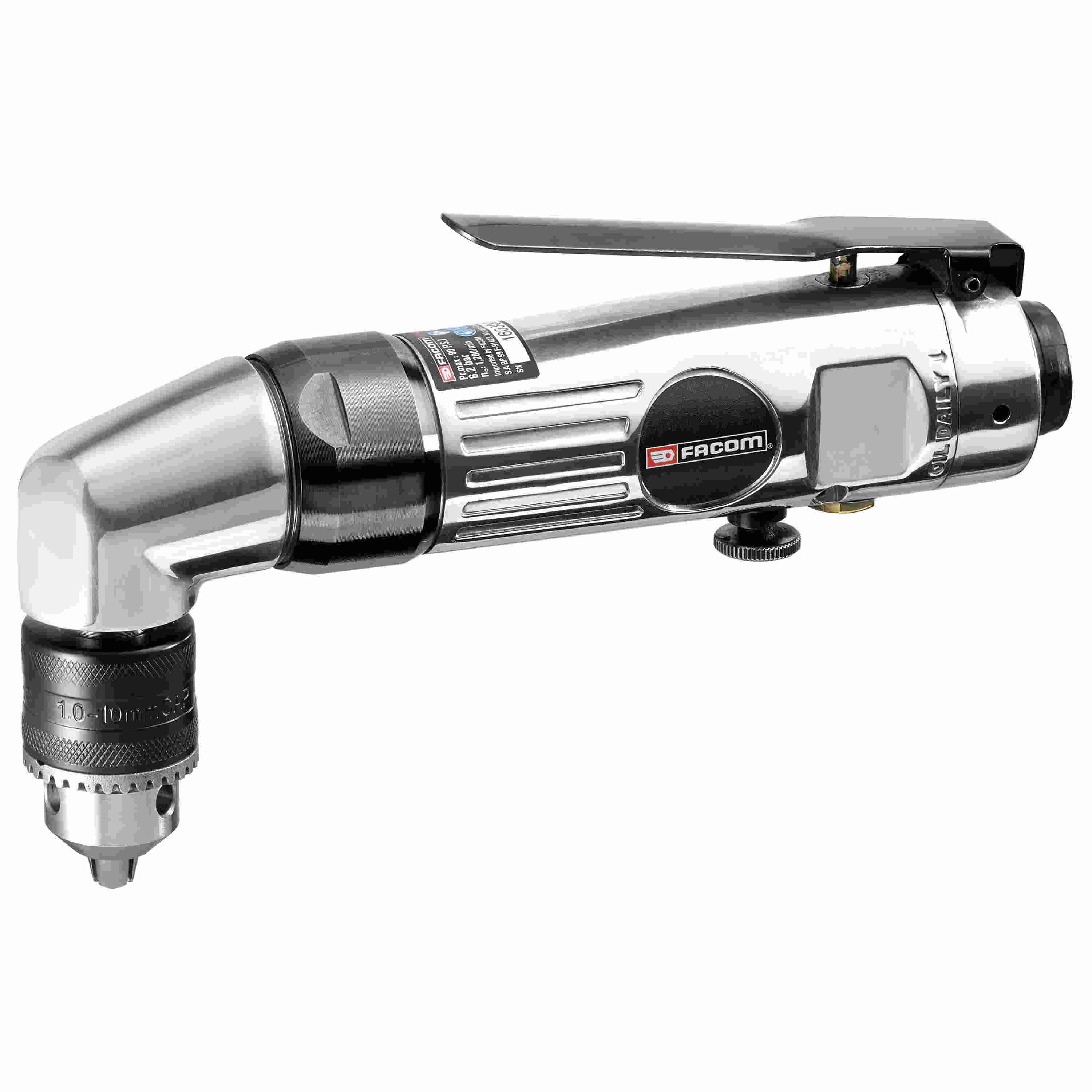 Facom V.DA100KR Reversible Druckluftbohrmaschine mit einem Winkel von 10 mm - 3/8