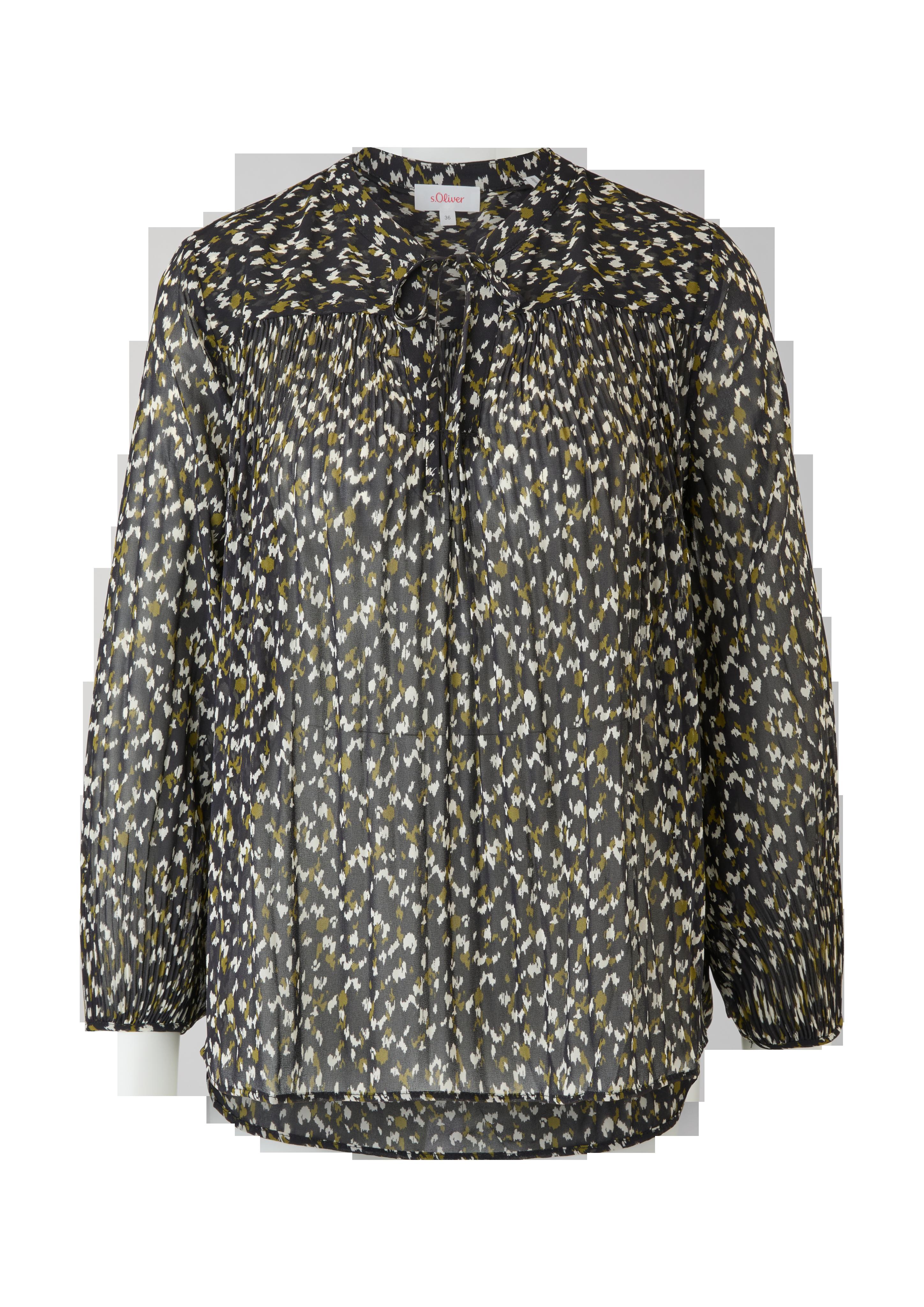 Bluse mit Allovermuster  2120683-99A2