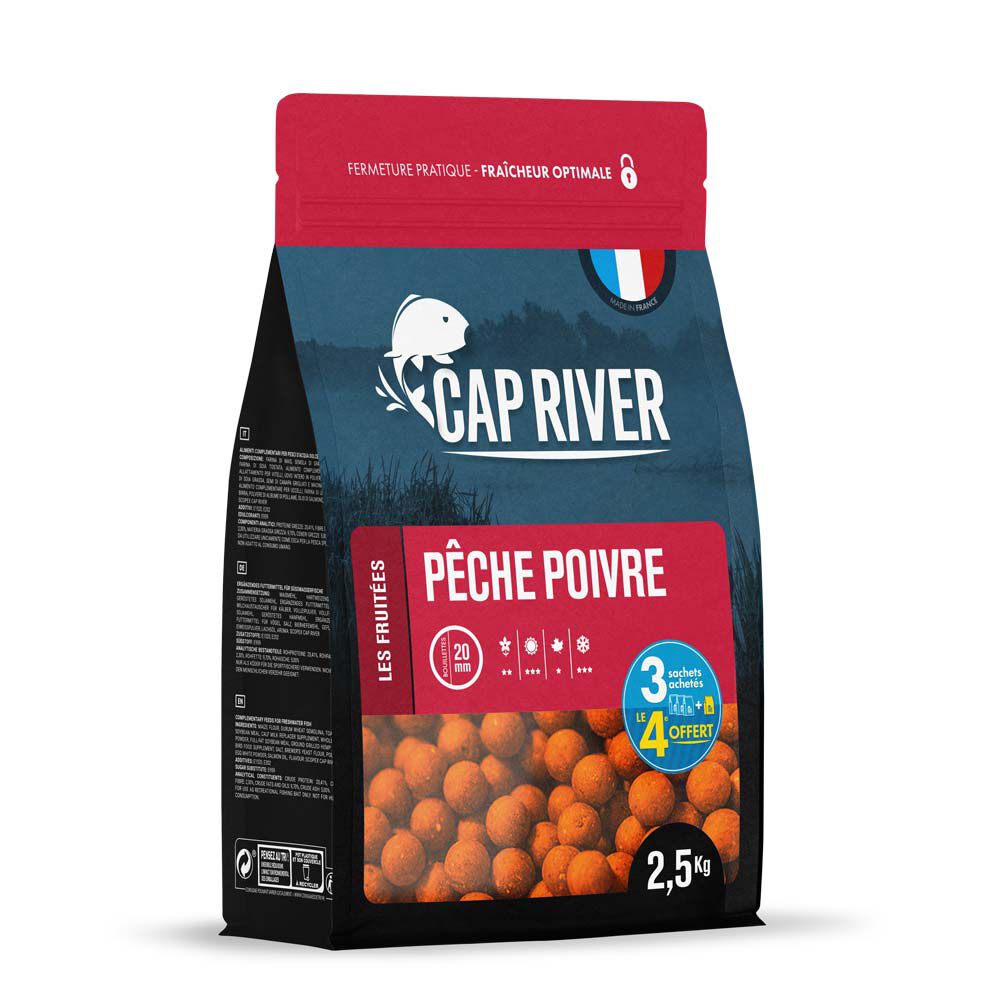 Cap River Fishing -pippuriboiliat 2,5 kg