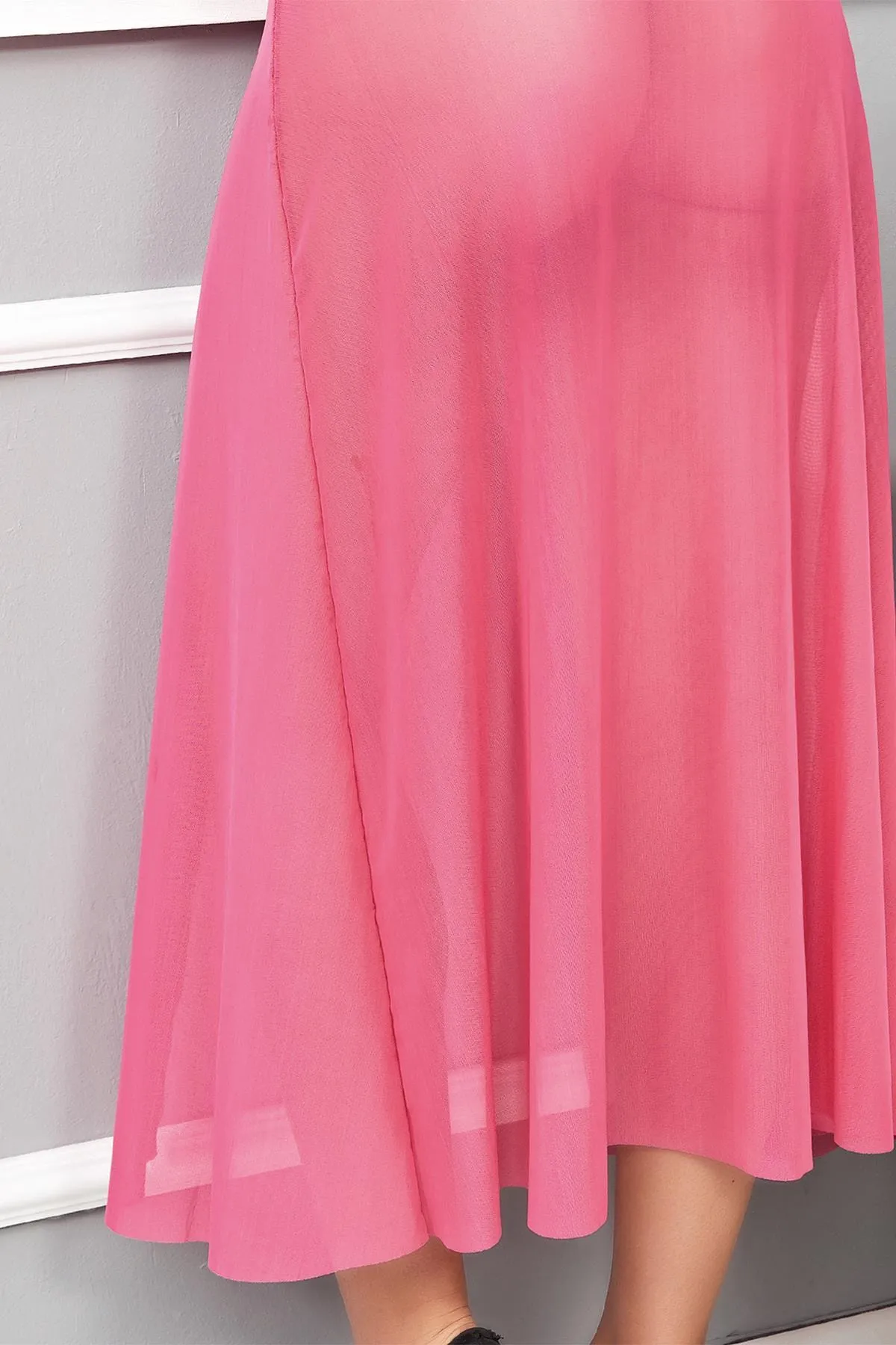 Miorre  Rosa Fantasy-Nachthemd-Set für Damen