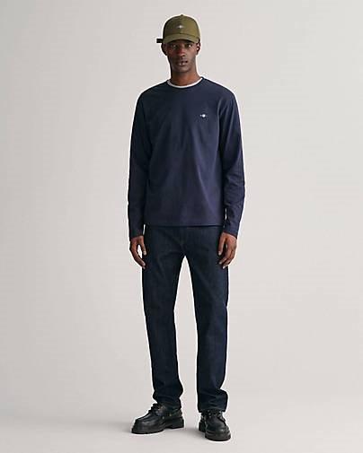 GANT Herren Langarmshirt SHIELD