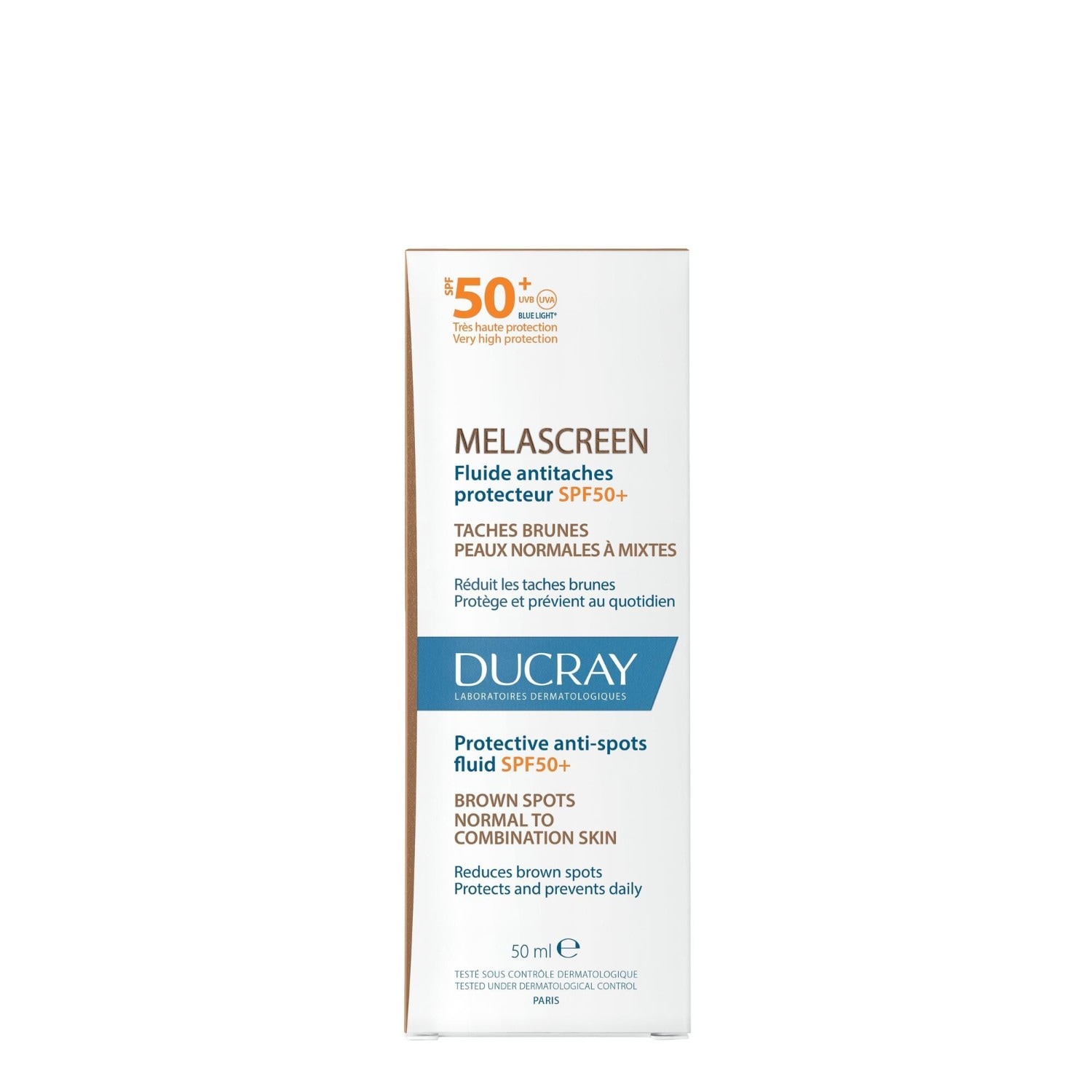 Ducray Beskyttende Anti-flekkvæske SPF50+