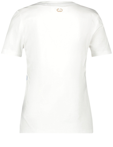T-Shirt aus Baumwolle mit Frontprint