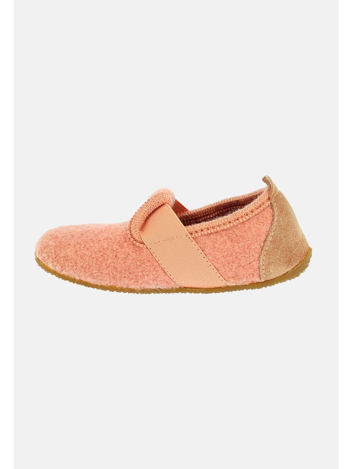 Living Kitzbühel Hausschuh T-Modell Schurwolle in Peach günstig kaufen