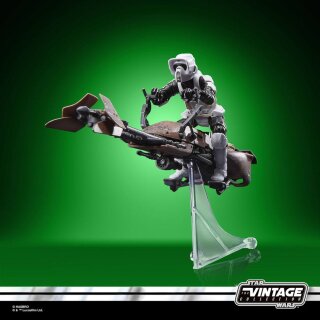 Star Wars Episode VI Vintage Collection Fahrzeug mit Figur: Speeder Bike & Scout Trooper