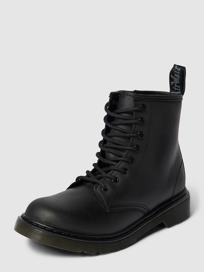 Stiefel mit Futter Modell 'SERENA' in schwarz