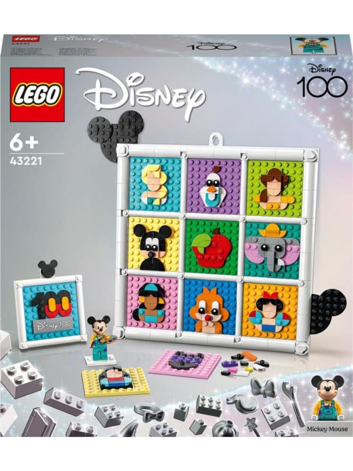 LEGO Disney 100 Jahre Disney Zeichentrickikonen in Mehrfarbig ab 6 Jahre günstig kaufen onesize