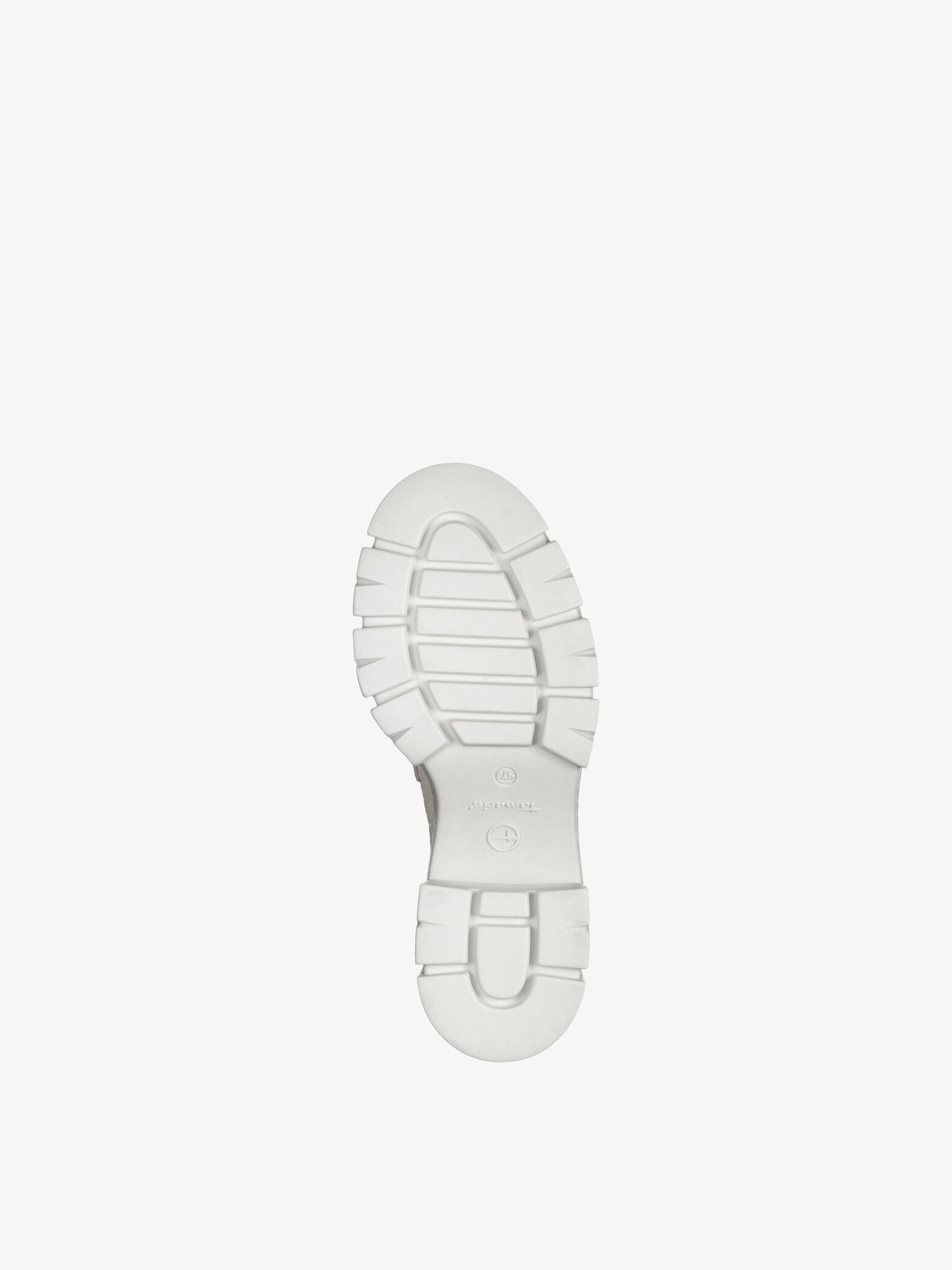 Slipper en cuir - beige